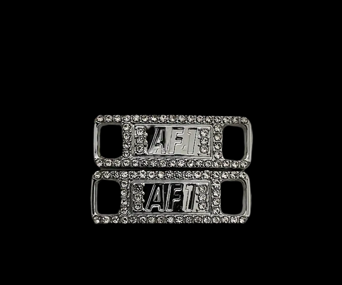 Silver AF1 TAG