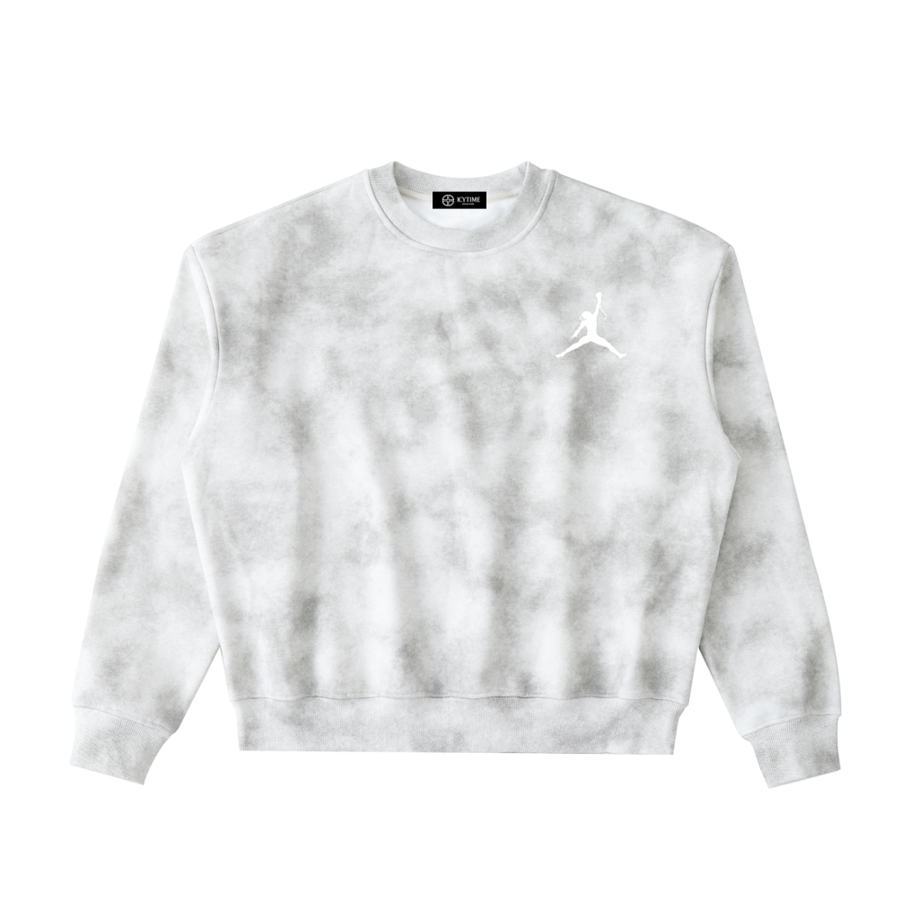 Antagonists Dirty Washed Boxy Fleeced Sweatshirt
