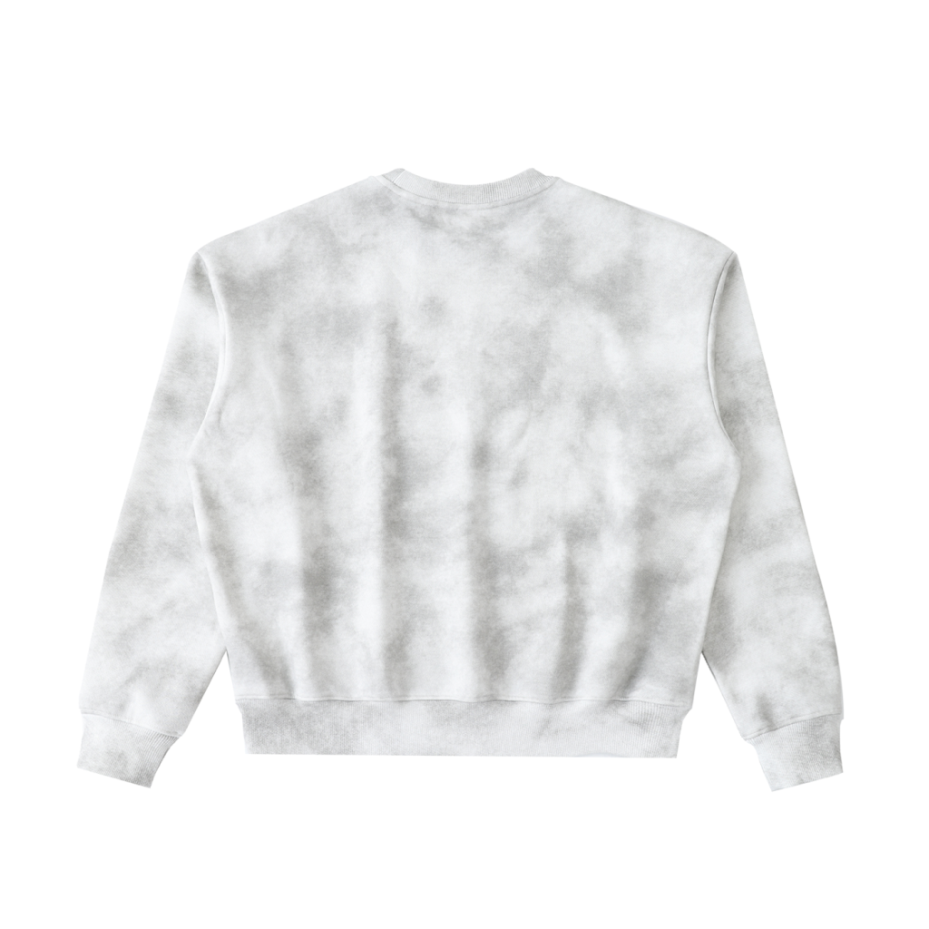 Antagonists Dirty Washed Boxy Fleeced Sweatshirt
