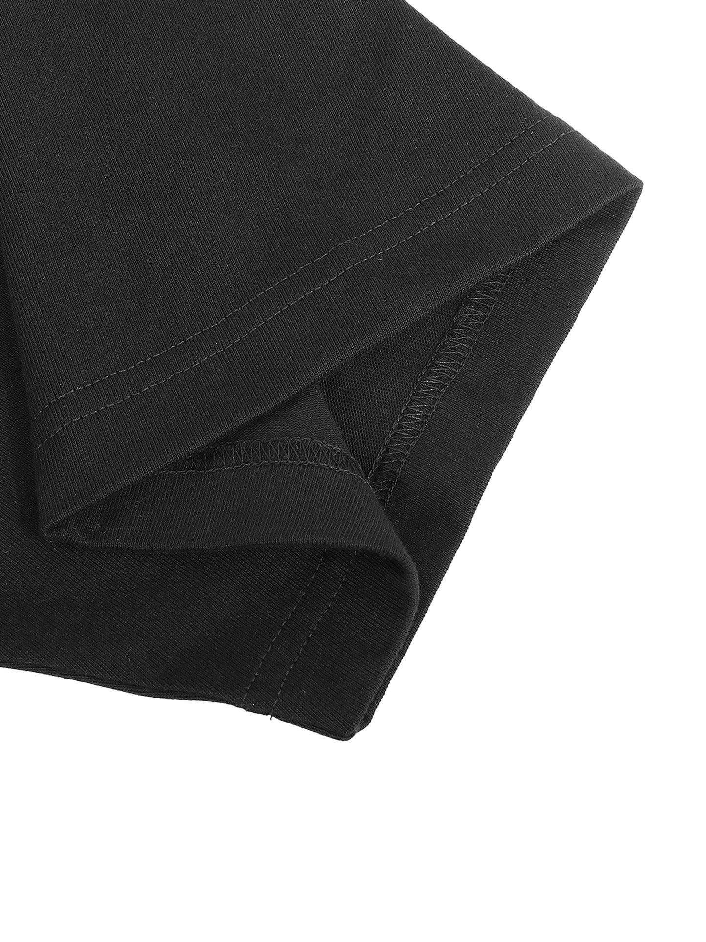 OPIUM Contrast Piped Panel T-Shirt