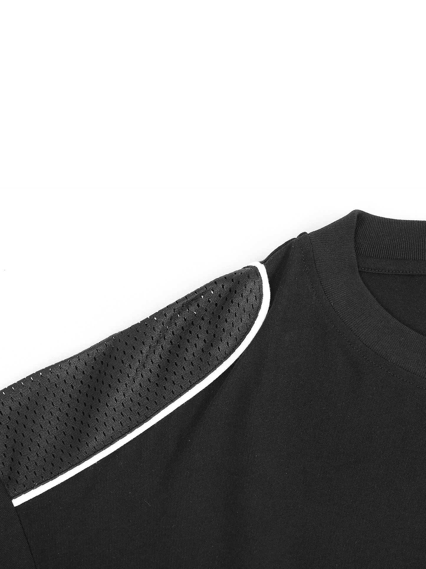 OPIUM Contrast Piped Panel T-Shirt
