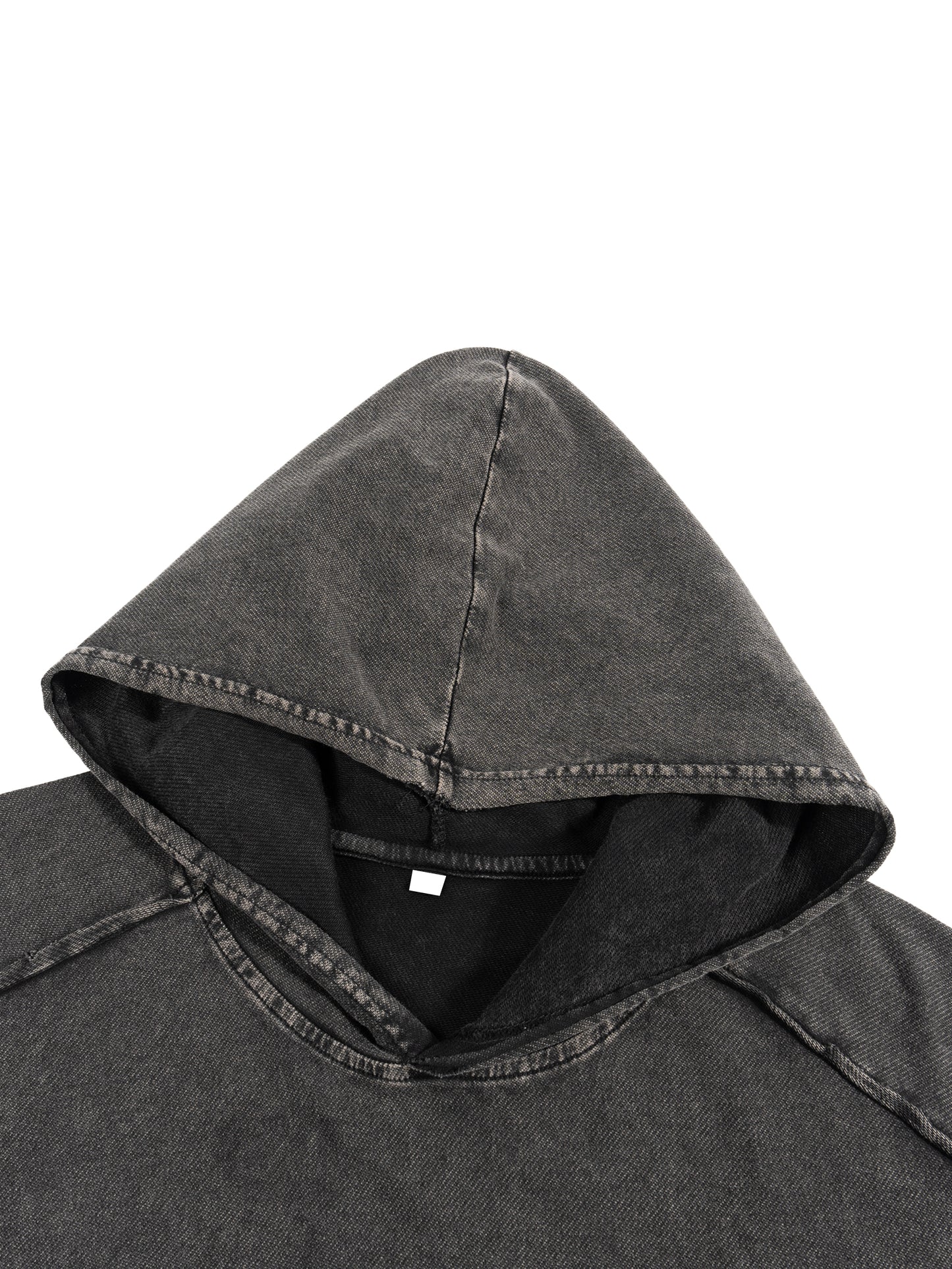 TRAPJUMP OPIUM Snow Washed Boxy Hooded Tank Top