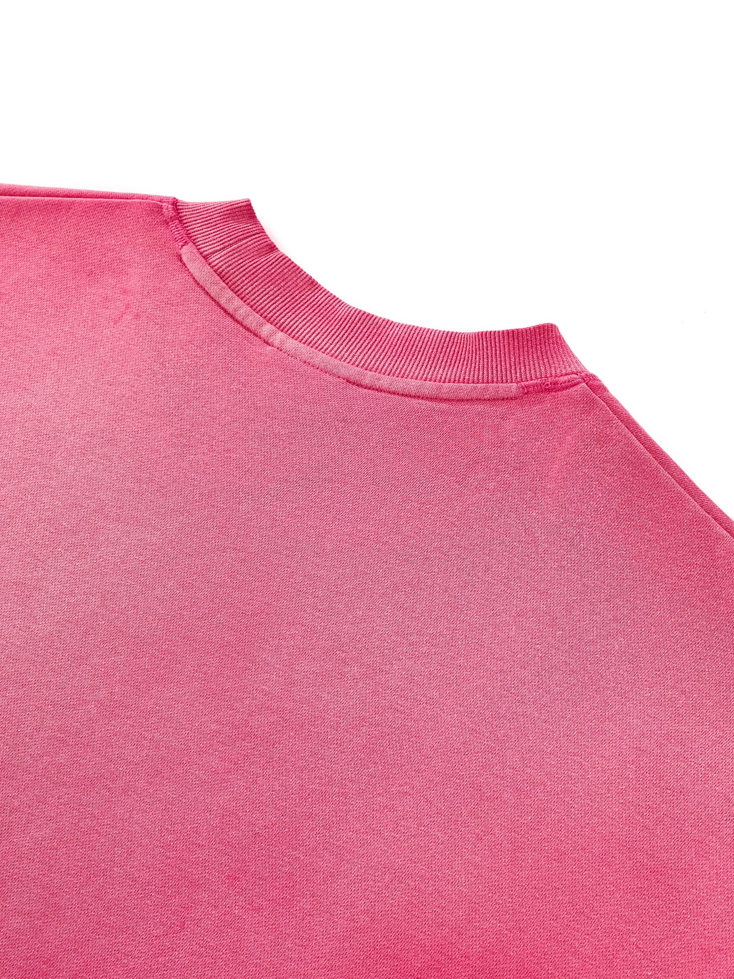 LUCKY ME CARTI Sun Fade Raw Edge T-Shirt