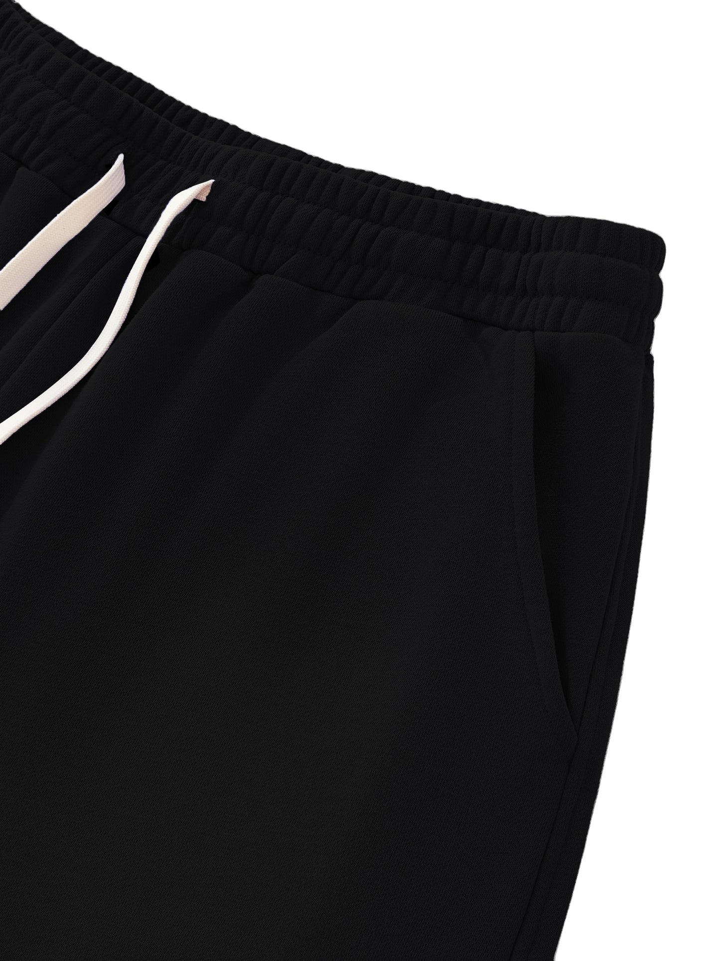 TRAPJUMP ISEETIME Sun Fade Raw Edge Cotton Shorts