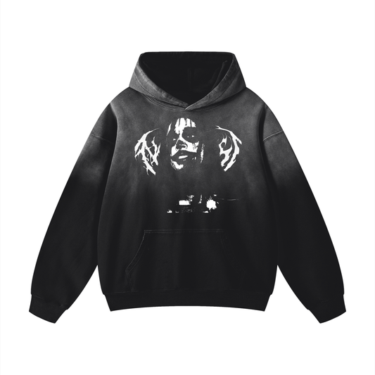 ISEETIME CARTI Sunfade Oversized Hoodie