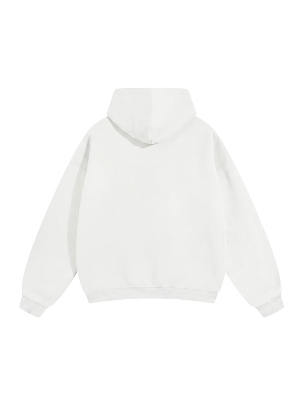 Blank Oversize Fleeced Hoodie