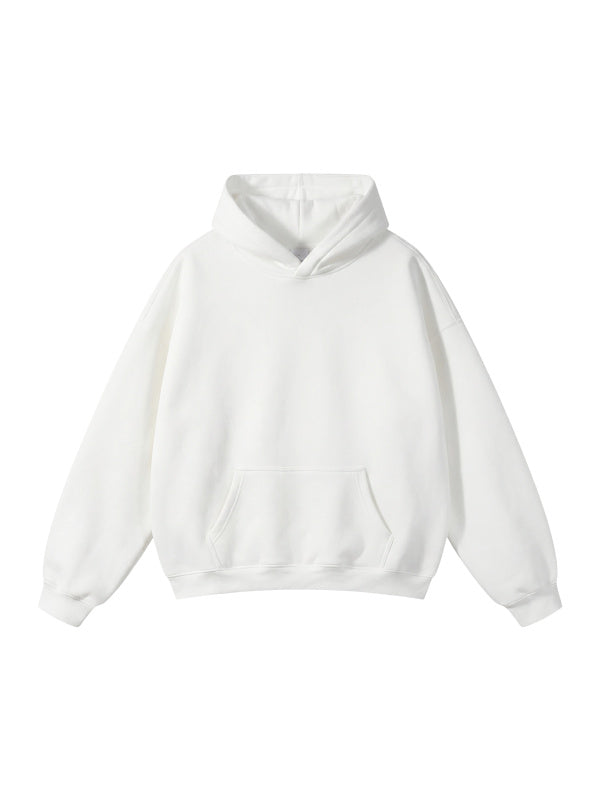 Blank Oversize Fleeced Hoodie