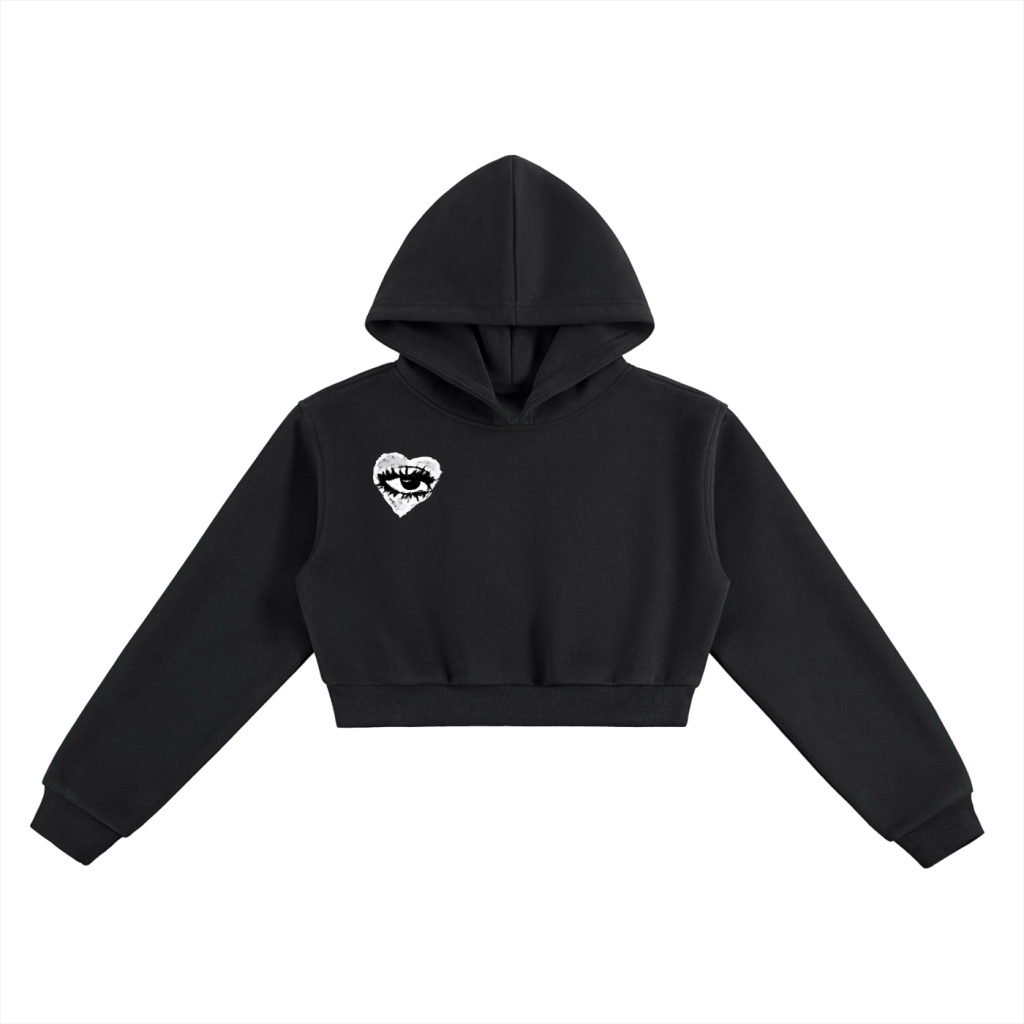 EyE For EyE Essential Cropped Hoodie