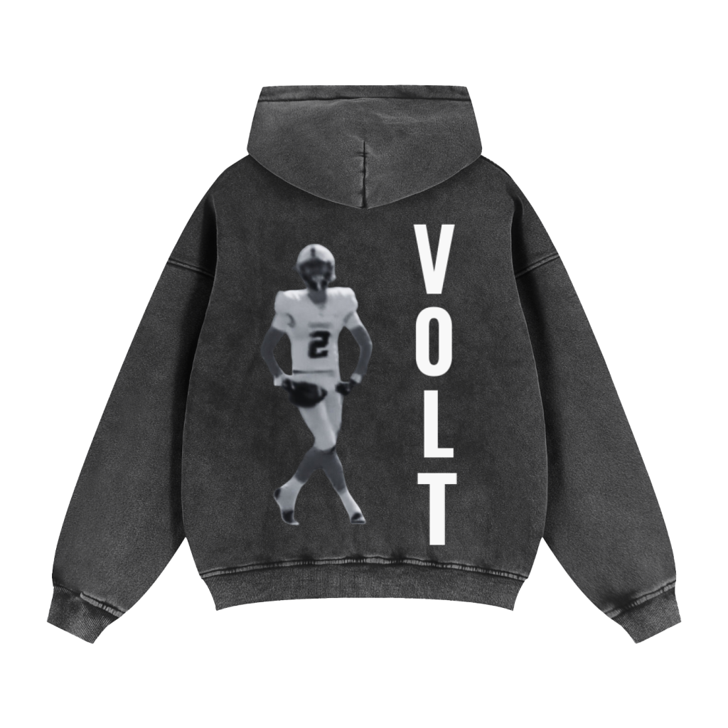 ICYTIME X FALCA Zip-Up Boxy Fleece Hoodie