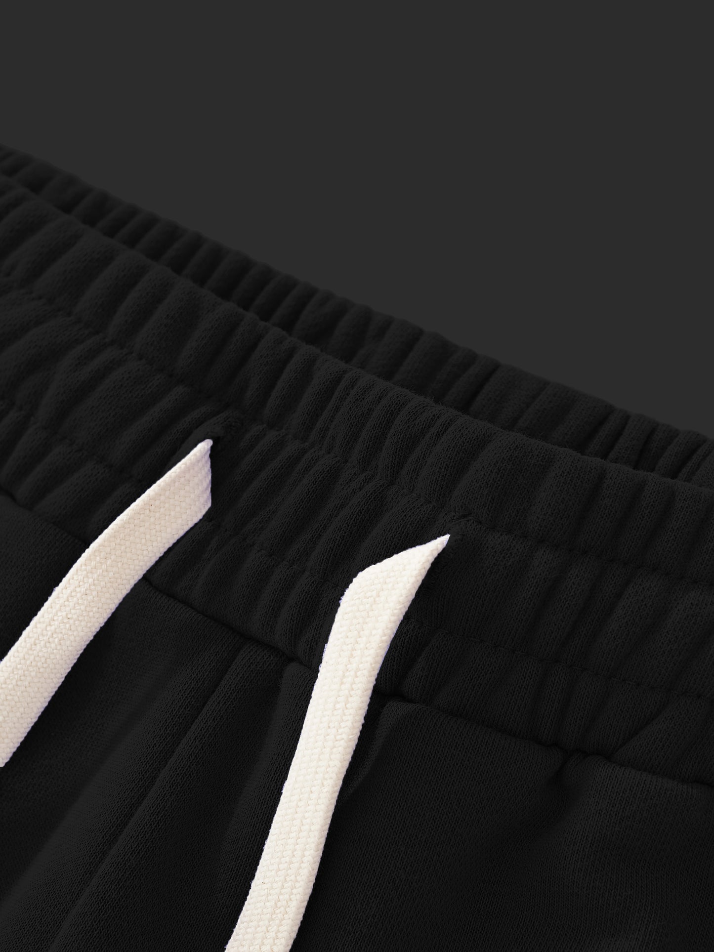 TRAPJUMP ISEETIME Sun Fade Raw Edge Cotton Shorts