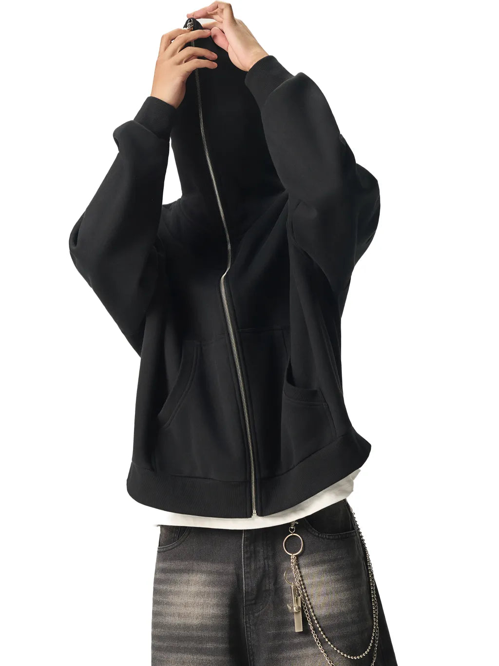 Antagonist 2.0 Fleeced Full-Zip Boxy Hoodie