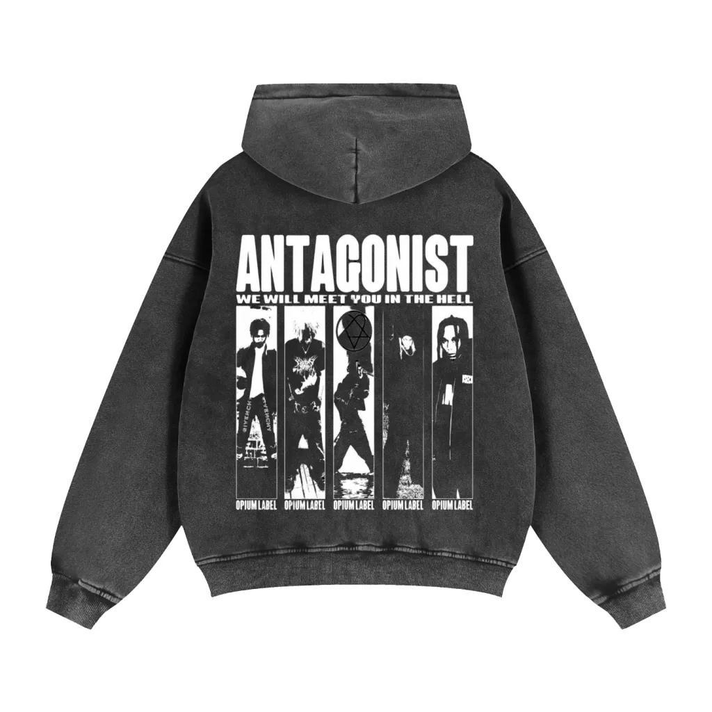 ICYTIME Zip-Up Boxy Fleece Hoodie