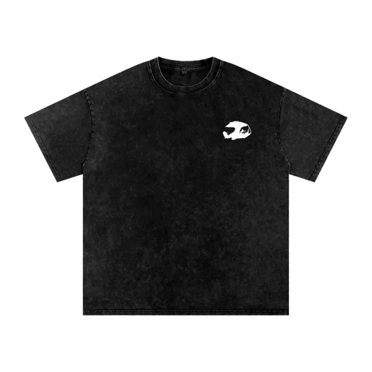 F.A.T.D Snow Washed Oversized Cotton T-Shirt